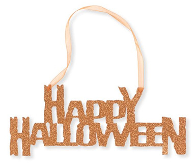 Happy Halloween Glitter Sign Only $3.13 Shipped!