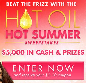 VO5 Hot Oil: Hot Summer Sweepstakes