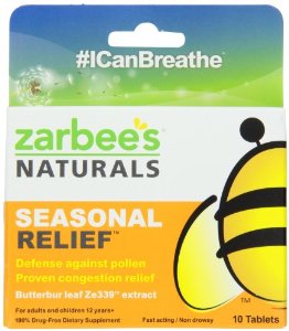 Free Zarbee’s Seasonal Relief Samples