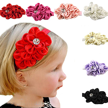 Girl’s Chiffon Flower Headband Just $1.99 + Free Shipping