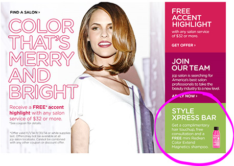 JCPenney: Free Mini Redken Color Extend Magnetics Shampoo