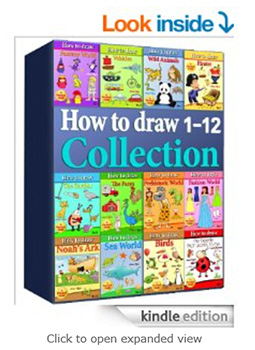 Free Kindle Edition How to Draw Collection 1-12 eBook