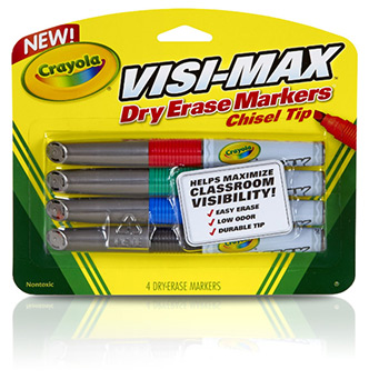 Crayola Dry Erase Markers (4 Count) Only $1.39 ($7.99)