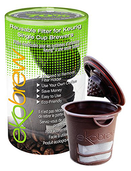 Ekobrew Cup, Refillable Cup for Keurig K-cup Brewers Only $4.50