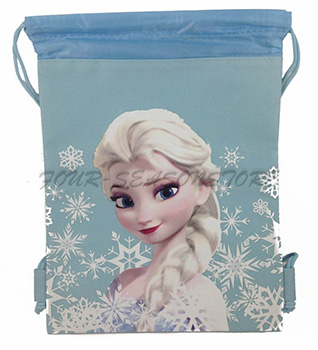 Frozen Queen Elsa Drawstring String Tote Bag Just $6.50 (Reg $19.99)