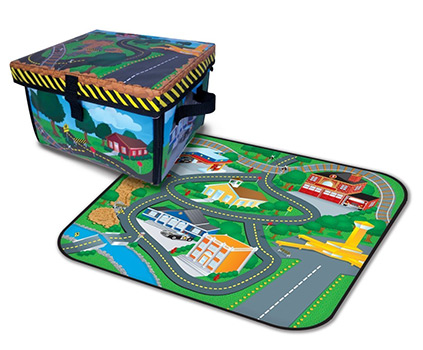 Neat-Oh! Full Throttle Small Town 220 Car Toy Box & Playset Only $7.96 (Reg $22.99)