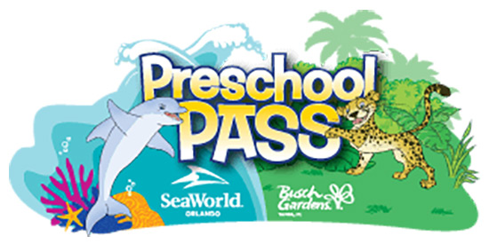 PreSchool Pass: Free Admission to Busch Gardens & Sea World