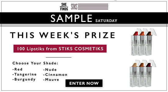 Stik Cosmetiks Lipstick Giveaway