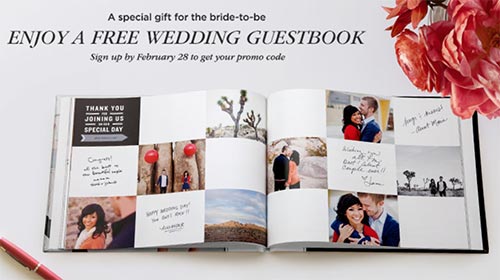Shutterfly: Free Wedding Guestbook