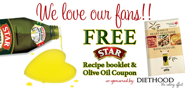 Free Star Recipe Booklet & Olive Oil Coupon