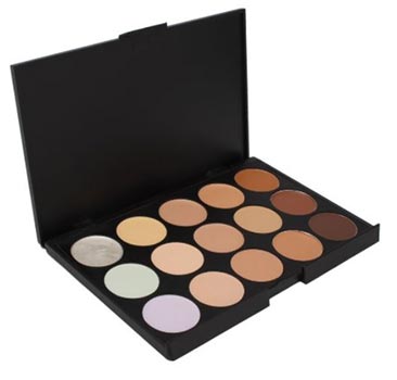 Professional 15-Color Concealer Palette Only $3.80 + Free Shipping