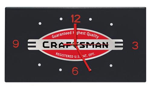 Craftsman 15-Inch Vintage Clock Only $9.47 (Reg $29.99)