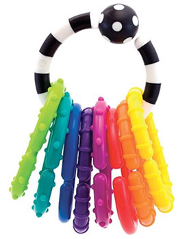 Sassy Ring O’ Links Rattle Developmental Toy Only $5.40 Shipped