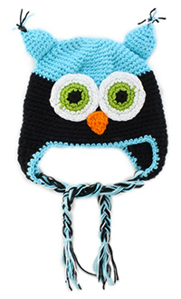 Toddler Owl Knit Hat: $3.59 + Free Shipping