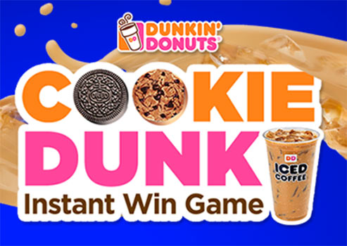 Dunkin’ Donuts: Instantly Win mGifts or Travel Voucher