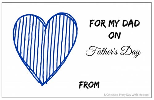 Free Printable Father’s Day Gift