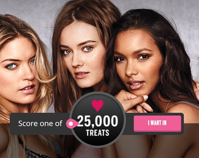 Victoria’s Secret: Score 1 of 25,000 Treats