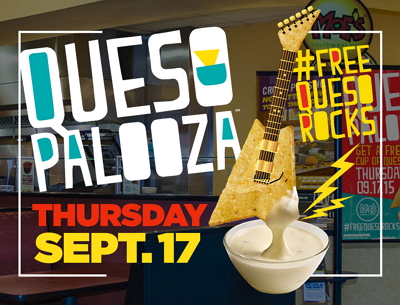 Moe’s: Get Free Queso on 9/17