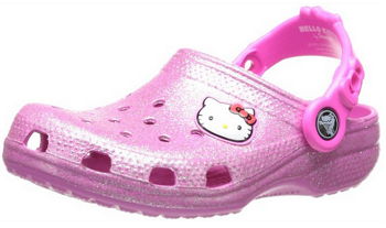 Girls’ Hello Kitty Glitter Crocs Just $14.44 (Reg $34.99)