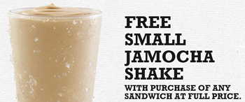 Arby’s: Free Small Jamocha Shake W/ Purchase