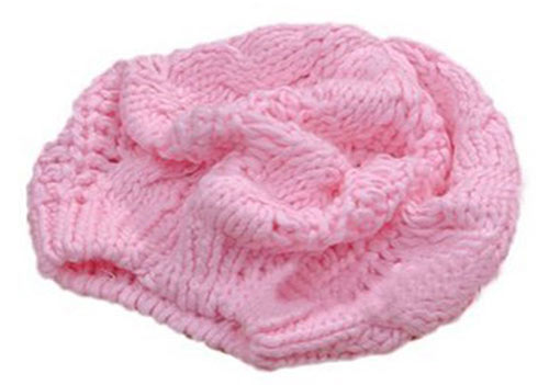 Pink Wool Beanie Only $4.19 + Free Shipping