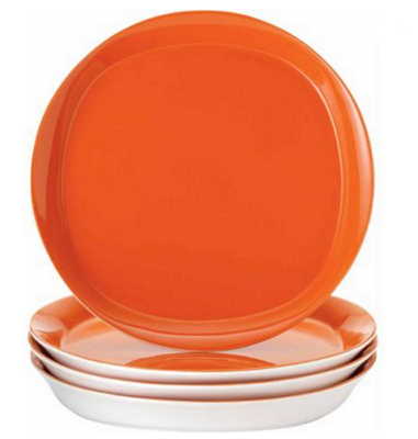 Rachael Ray Round and Square Dinner Plates, 4-PC Just $9.99