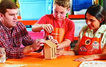 Home Depot Kid’s Workshop: Free Butterfly House