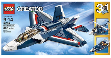 LEGO Creator 31039 Blue Power Jet Building Kit Just $49.38 (Reg $69.99)