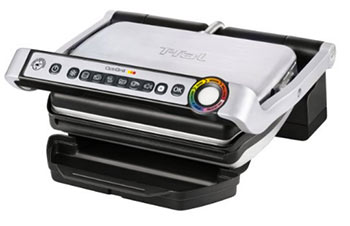 T-fal OptiGrill Stainless Steel Indoor Electric Grill On Sale $126.49 (Reg $249.99) + Prime