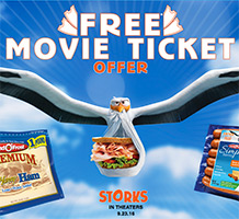 Land O’ Frost: Free Storks Movie Ticket W/ Purchase
