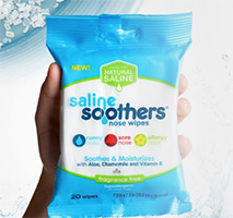 Free Saline Soothers Samples