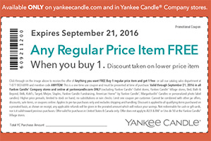Yankee Candle: BOGO Free Regular Price Item - Last Day