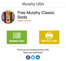 Murphy USA: Free 20oz Frozen Drink
