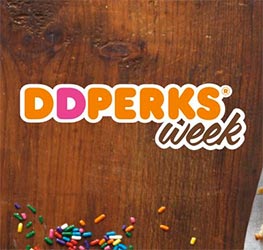 Dunkin’ Donuts: Perks Week Nov. 14 – 18