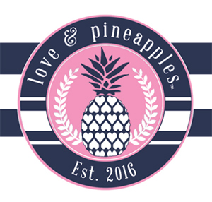 Free Love & Pineapples Sticker