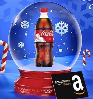 Coca-Cola: Win a Amazon Gift Card Instantly
