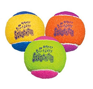 KONG Air Dog Balls (3-Pack) Just $3.39 As Prime Add-On