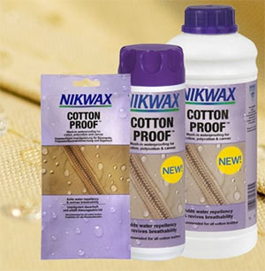 Free Nikwax Cotton Proof Samples