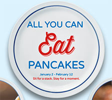 IHOP: All You Can Eat Pancakes