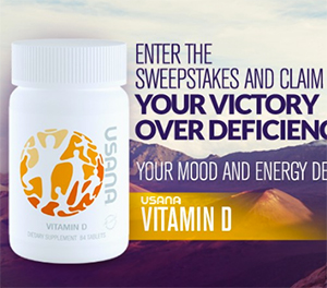 Win a USANA Vitamin Bottle