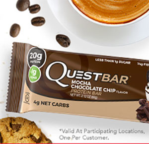 GNC: Free QuestBar In-Store