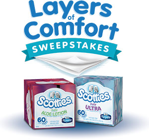 Win a Case of Scotties Tissues + Coupon