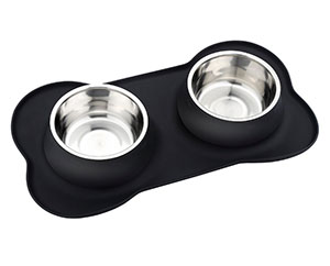 URPOWER Stainless Dog Bowls W/ Silicone Mat Just $14.99 (Reg $43.99)