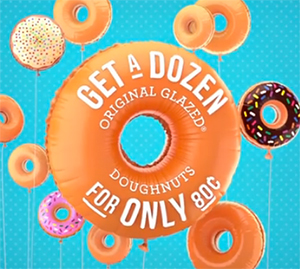 Krispy Kreme: Buy 1 Dozen, Get 1 for $0.80 – 7/14