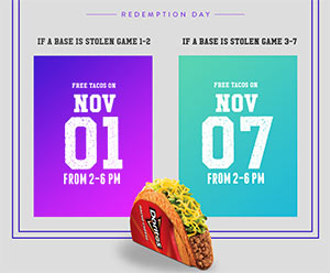 Taco Bell: Free Doritos Taco – Nov 1st