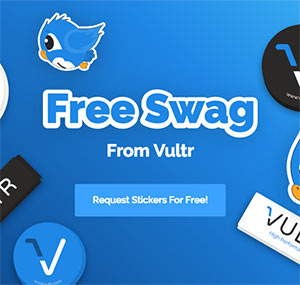 Free Vultr Stickers