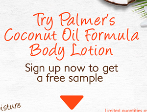 Free Palmer’s Coconut Oil Formula Body Lotion