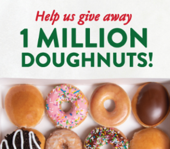 Krispy Kreme: Free Doughnut – June 7th