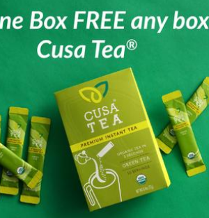 Free Box of Cusa Tea