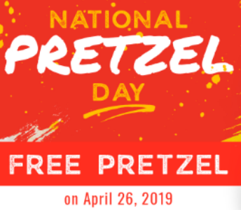 Pretzelmaker: Free Pretzel – April 26th
